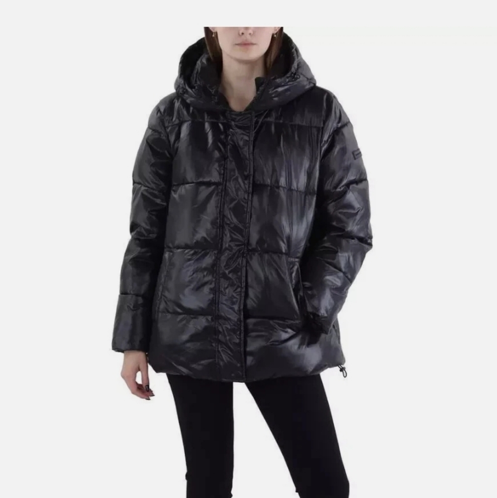 Two by Vince Camuto Puffer Jacket Women's Winter Coat Hooded, Nwt